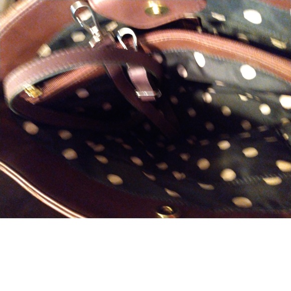 ANNE KLEIN LARGE BROWN PURSE - NICE CONDITION - Picture 7 of 7